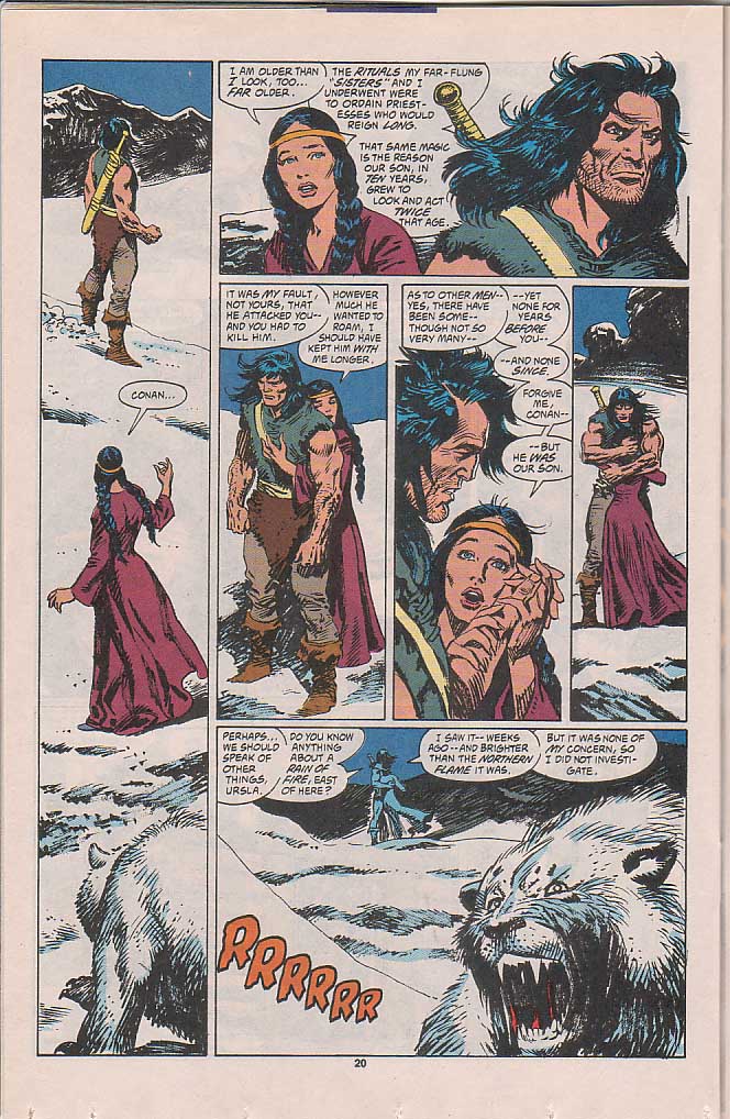 Read online Conan the Barbarian (1970) comic -  Issue #258 - 17