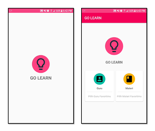 GO LEARN - Aplikasi Basis Edukasi