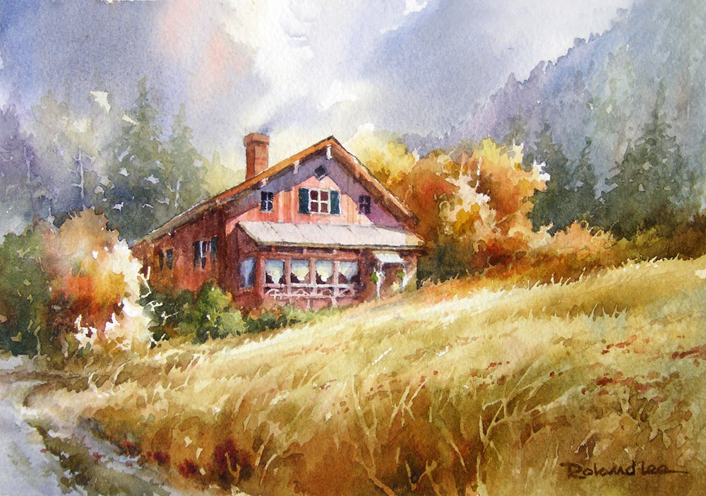 польский художник станислав вилк. улица и лестница в овере ван гог. картины пейзажи роланд ли. голландская сельская живопись reint withaar. станислав вилк картины.