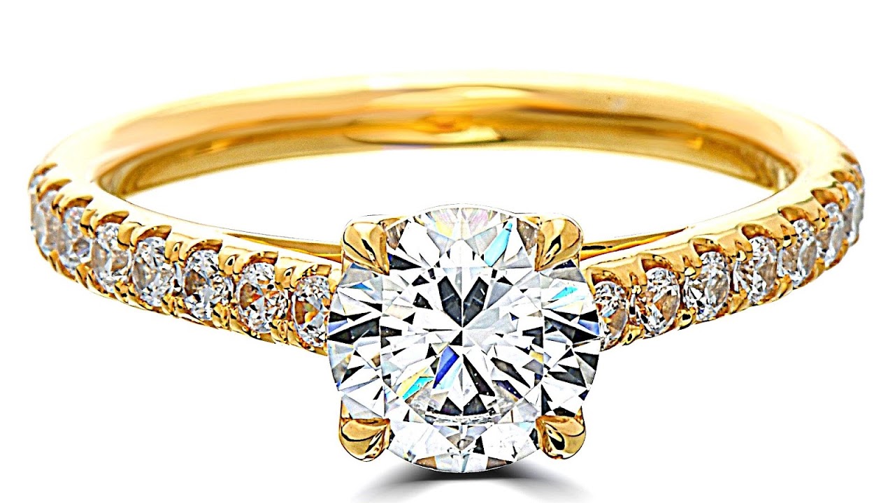 18k Yellow Gold Engagement Ring Yellow Choices