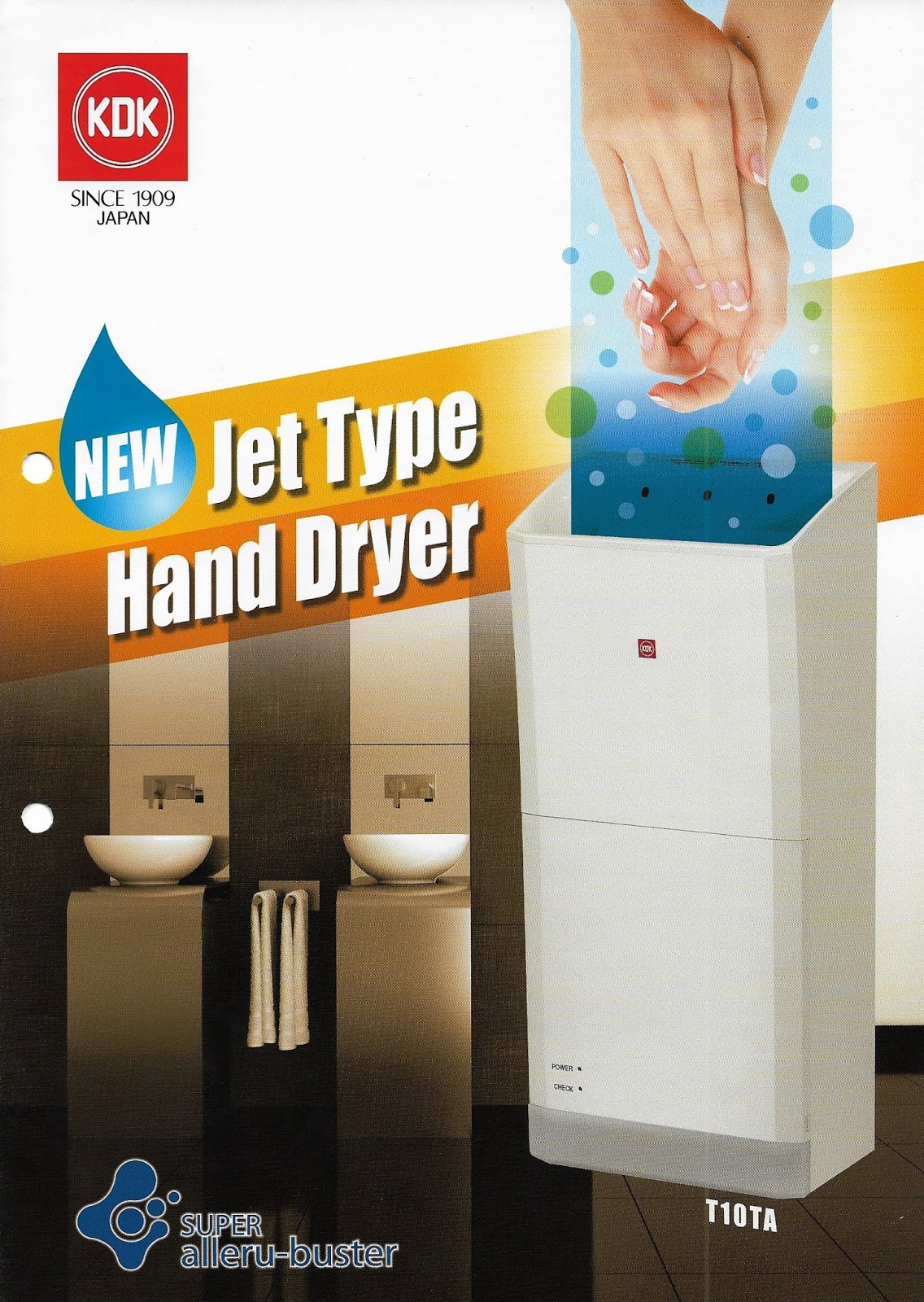 KDK JET TYPE HAND DRYER