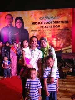 Bersama Keluarga di MasCel Master Laila di Pullman Hotel, Putrajaya
