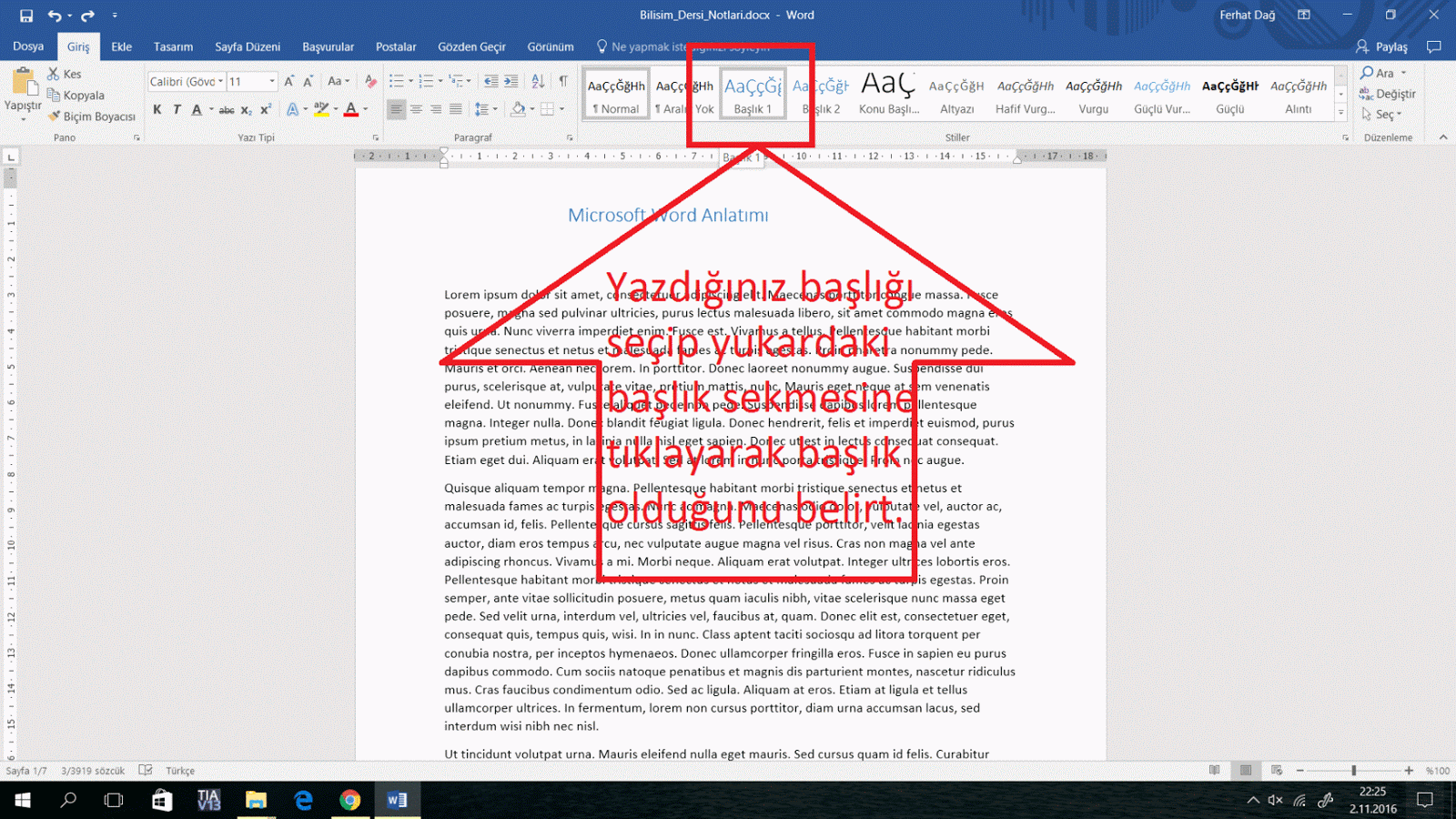 Microsoft word 2008.