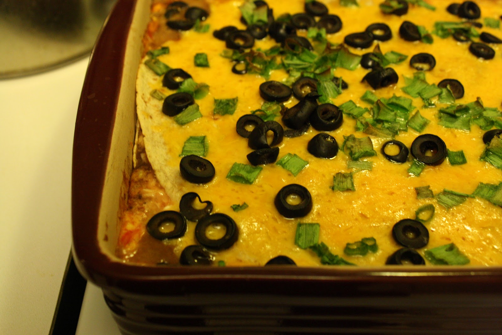 Little Mrs. Married: Low Carb Chicken Enchilada Bake