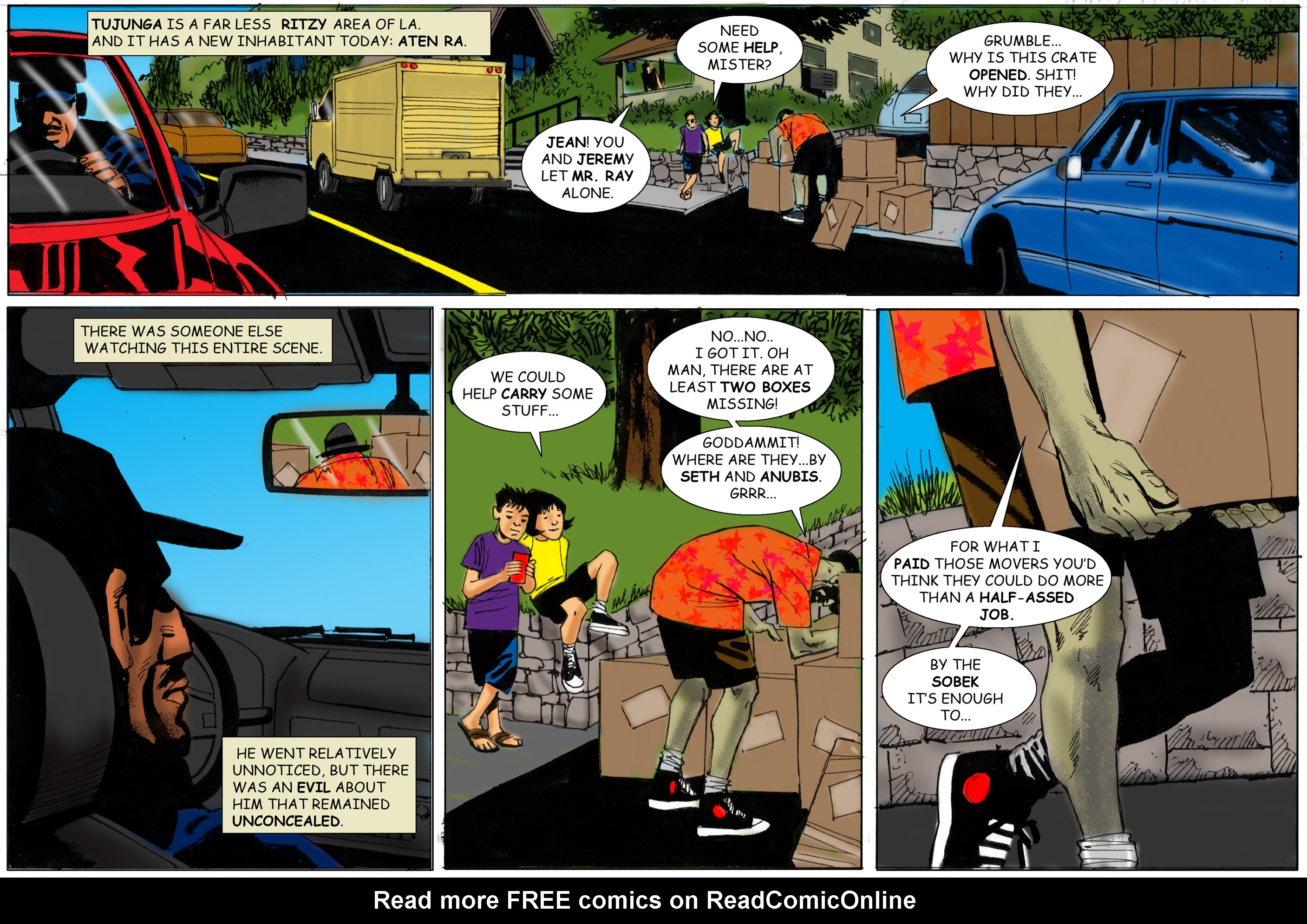 Read online The Mad Mummy comic -  Issue #1 - 5