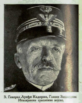 General Luigi Cadorna, Commander in Chief of the Italian Army and Navy