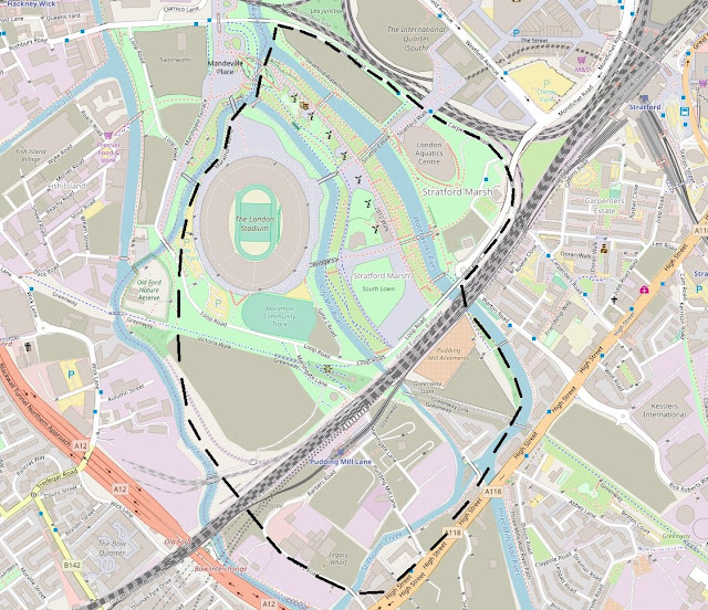 The Olympic Park in 2017, Part Five The Stadium, Marshgate Wharf and