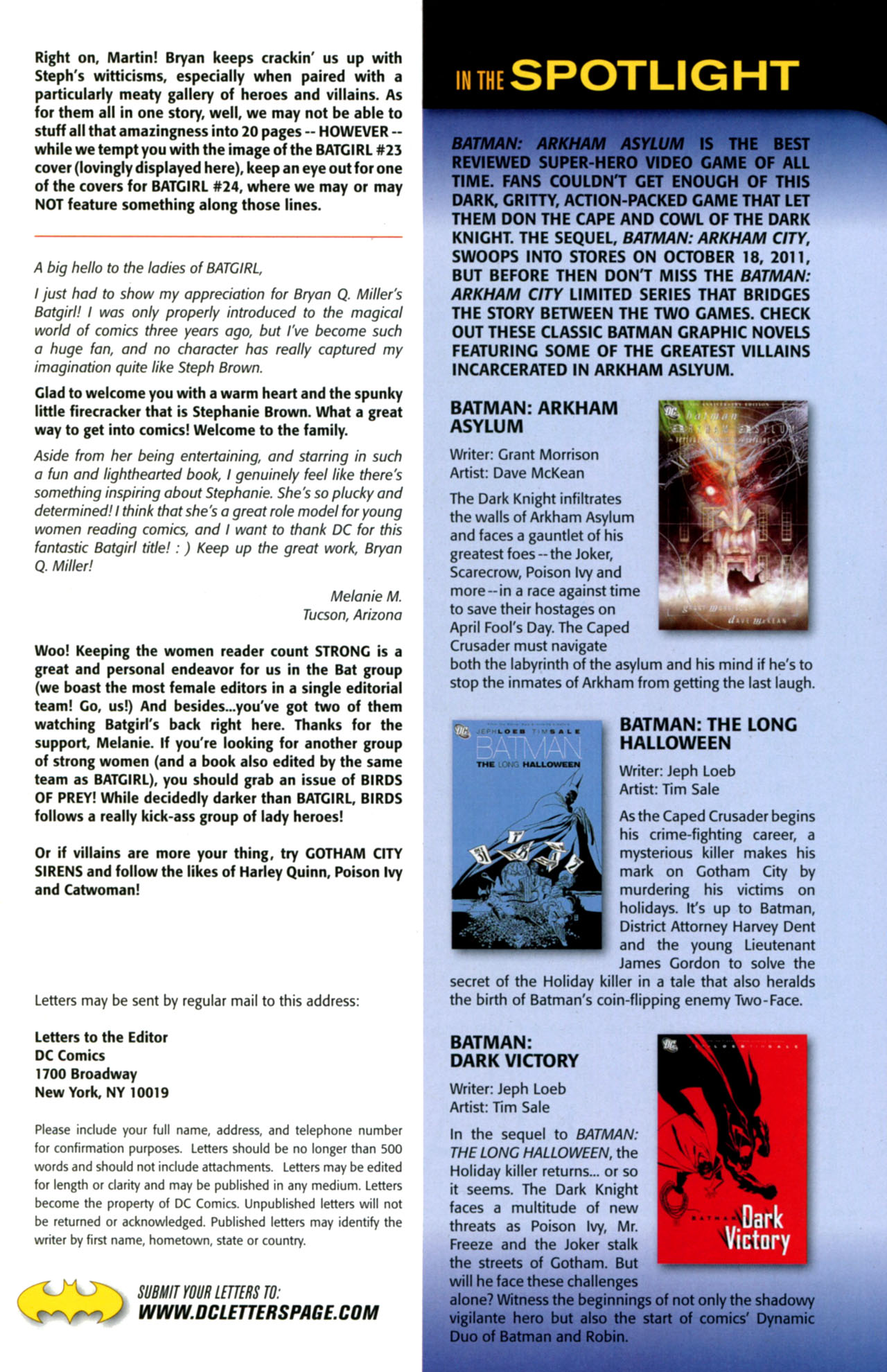 Read online Batgirl (2009) comic -  Issue #21 - 23