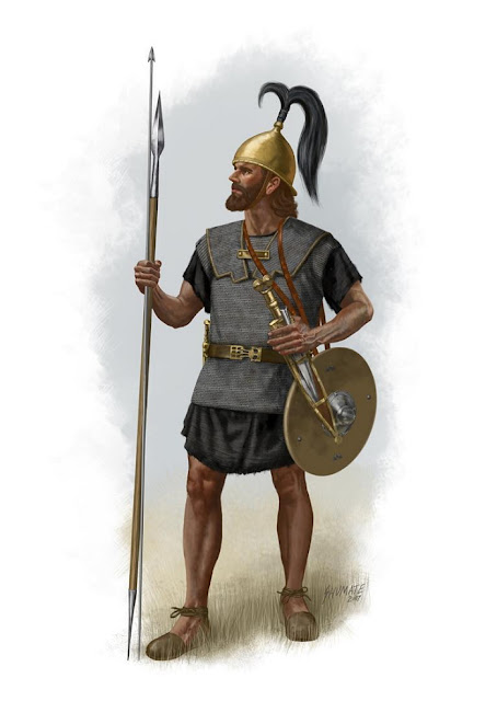 Кельтиберский воин середины II века до н. э.