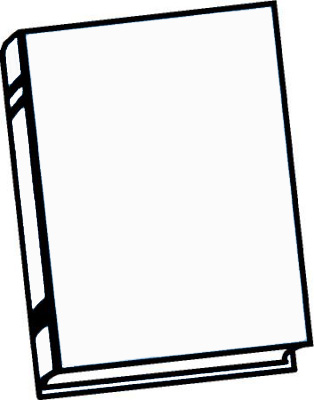 template of a book
