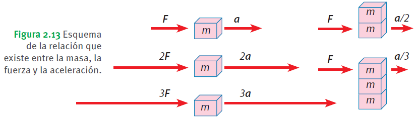 Fisica Lección 2 Segunda Ley De Newton Relación Fuerza Masa Y