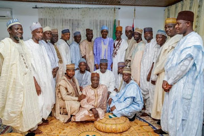 President Buhari hosts his former classmates and other groups in Daura President Buhari hosts his former classmates and other groups in Daura