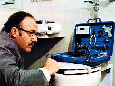 Gene Hackman as Hary Caul, The Conversation, Palme d'Or winner, directed by Francis Ford Coppola