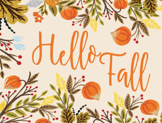 Happy 1st day of fall