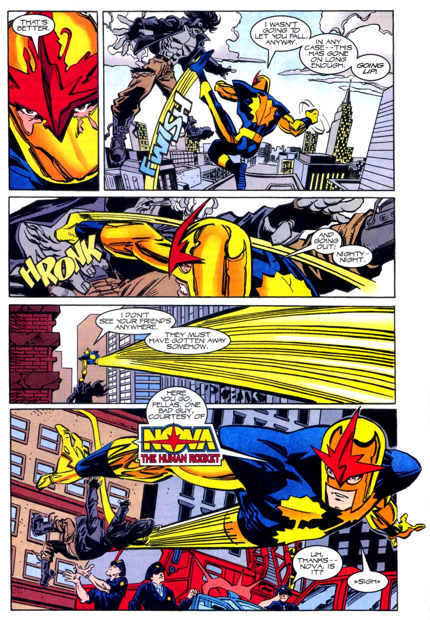 Read online Nova (1999) comic -  Issue #5 - 21