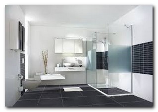 Badezimmer Bodenfliesen Ideen Mit Verschiedenen Arten Und Größen
