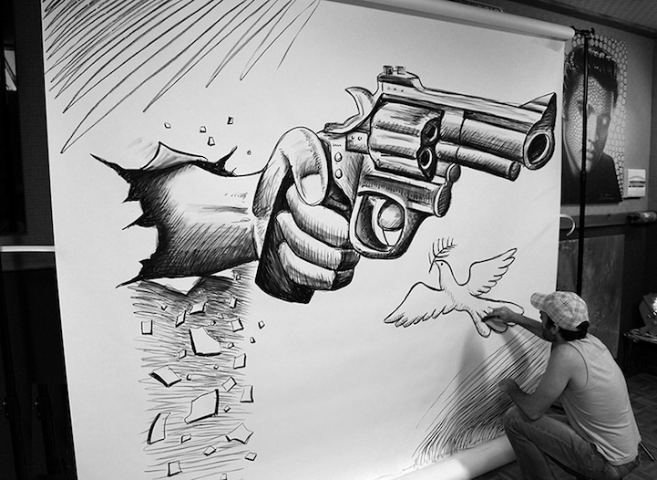 pictures of unbelievable 3d drawing