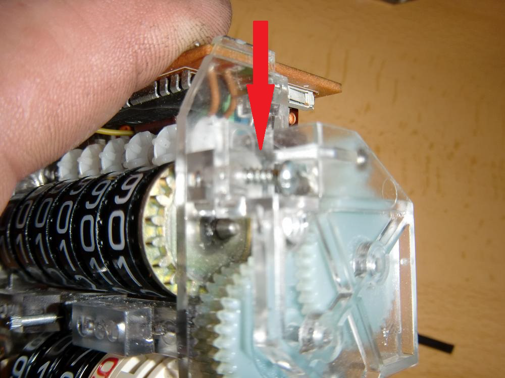 Cambiar engranajes rotos del cuadro El mundo de las Kas