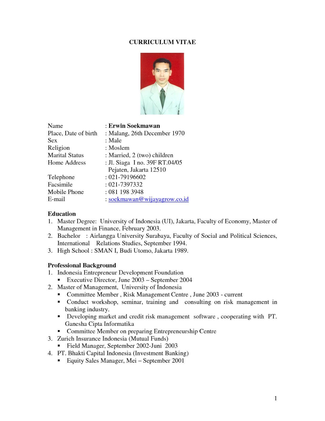 Contoh Daftar Riwayat Hidup Guru Honorer Contoh Lif Co Id