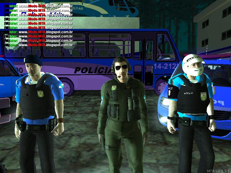 GTA V Mods Brasileiros Pack Policia do Rio de Janeiro PMERJ 