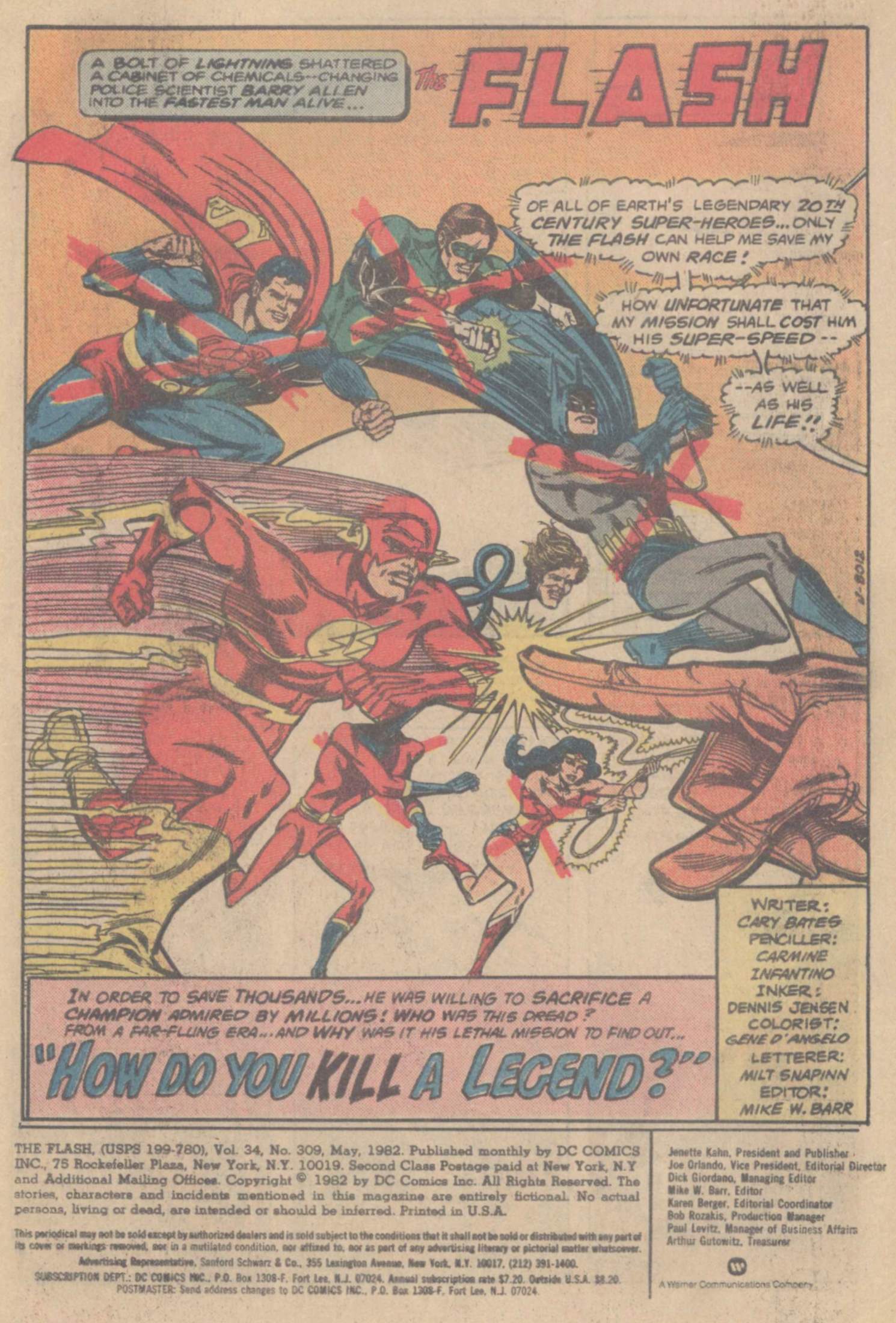 Read online The Flash (1959) comic -  Issue #309 - 3