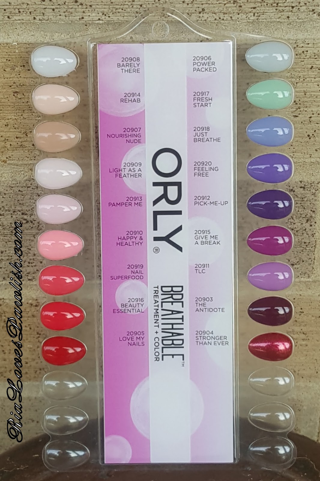 Breathable Nail Polish Orly Nail Ftempo