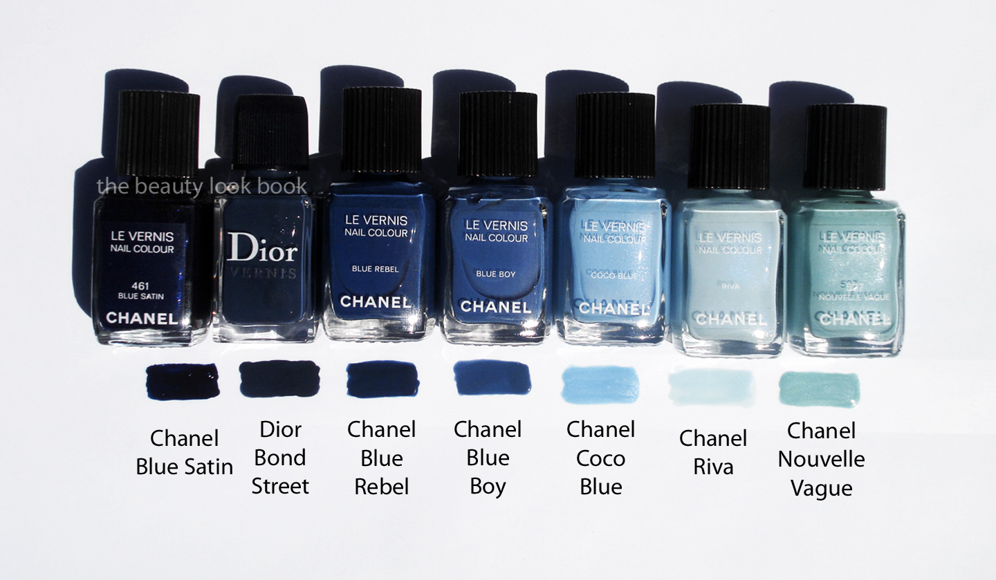 Chanel Blue Rebel, Coco Blue & Blue Boy Comparisons - The Beauty Look Book