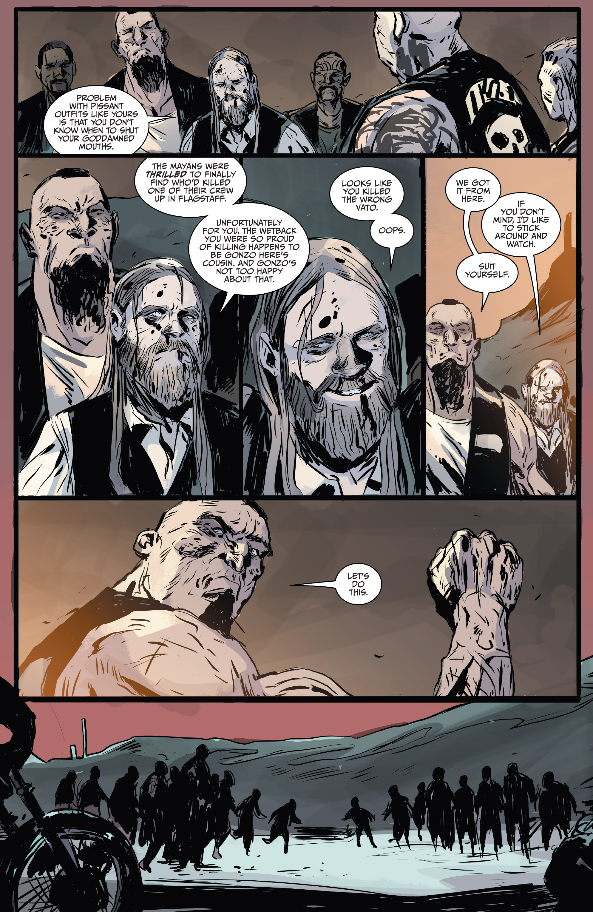 Read online Sons of Anarchy comic -  Issue #7 - 21