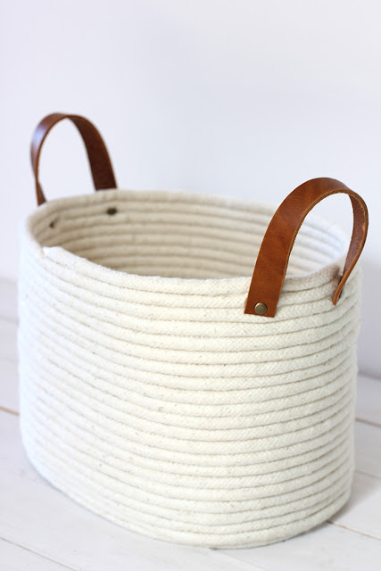 DIY rope basket