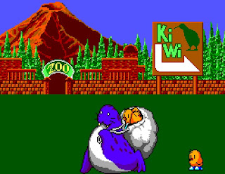 Wally raptando a los kiwis - The NewZealand Story Wally raptando a los kiwis - The NewZealand Story