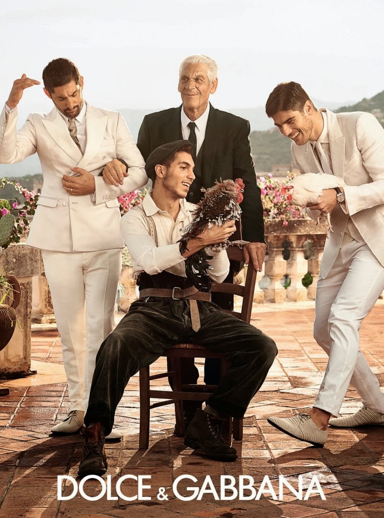 Dolce & Gabbana Spring-Summer 2014 ad campaign feat. Eva Herzigova ...