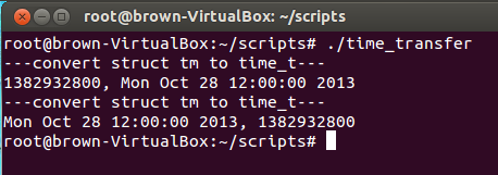菜園角耕耘田地: [C/C++] 利用gmtime()和mktime()轉換time_t以及struct tm * 時間格式
