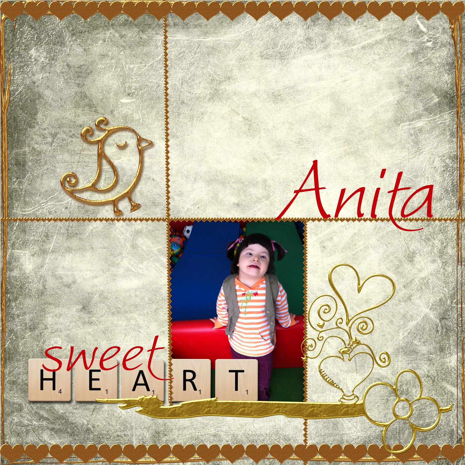 Anita age 6