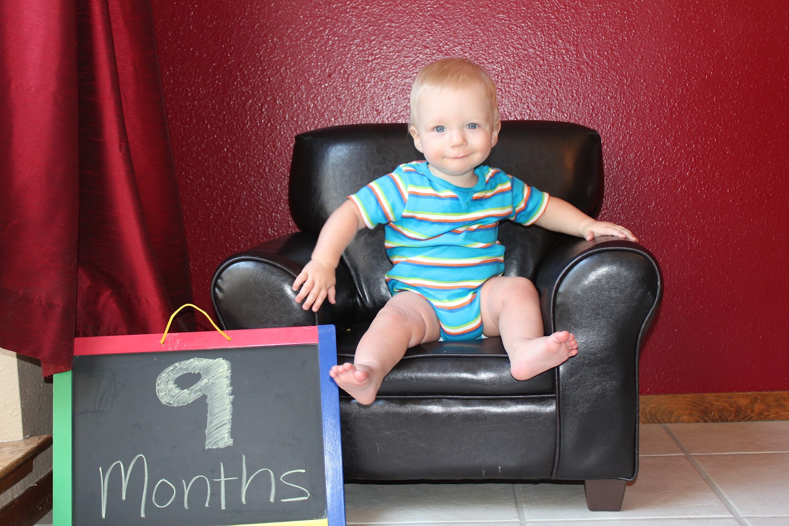 The McGuire Family: I'm 9 Months Old!