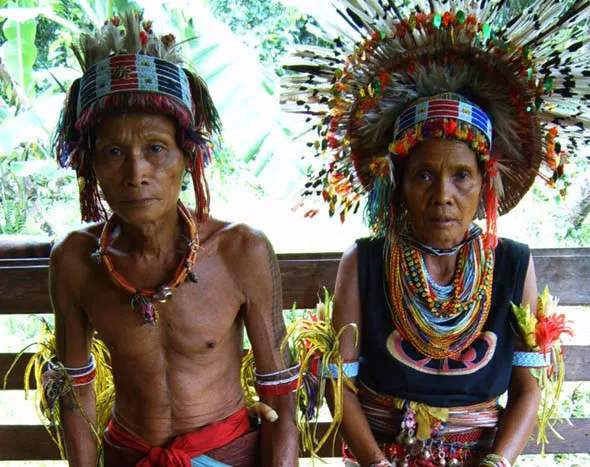 Foto perkawinan adat suku mentawai