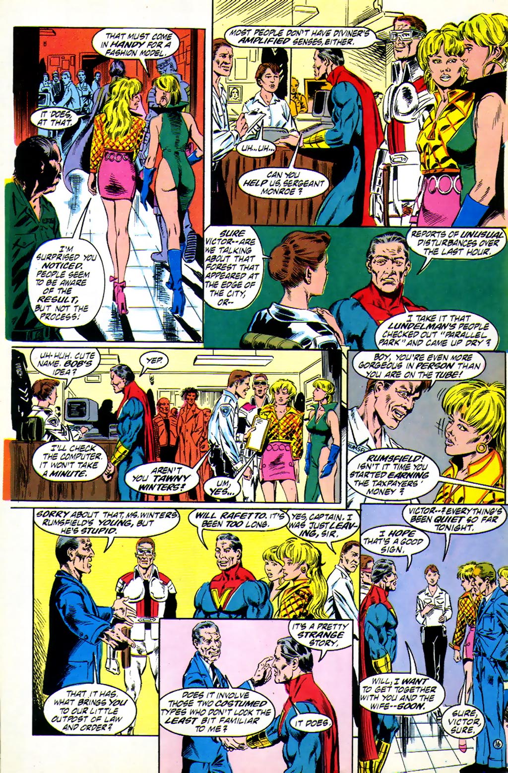 Read online Hero Alliance & Justice Machine: Identity Crisis comic -  Issue # Full - 19