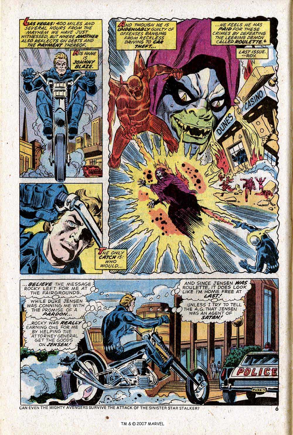 Read online Ghost Rider (1973) comic -  Issue #6 - 8