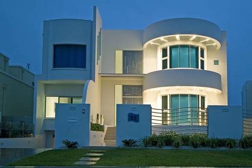 Art Deco Modern House Design