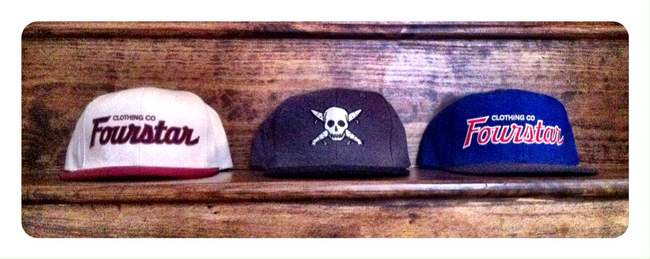 RELIEF SKATE SUPPLY: NEW FOURSTAR SNAPBACK HATS