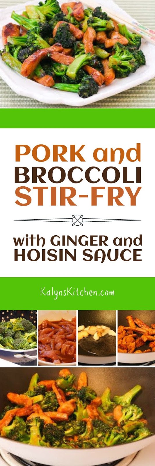 Pork and Broccoli StirFry with Ginger and Hoisin Sauce Kalyn's Kitchen