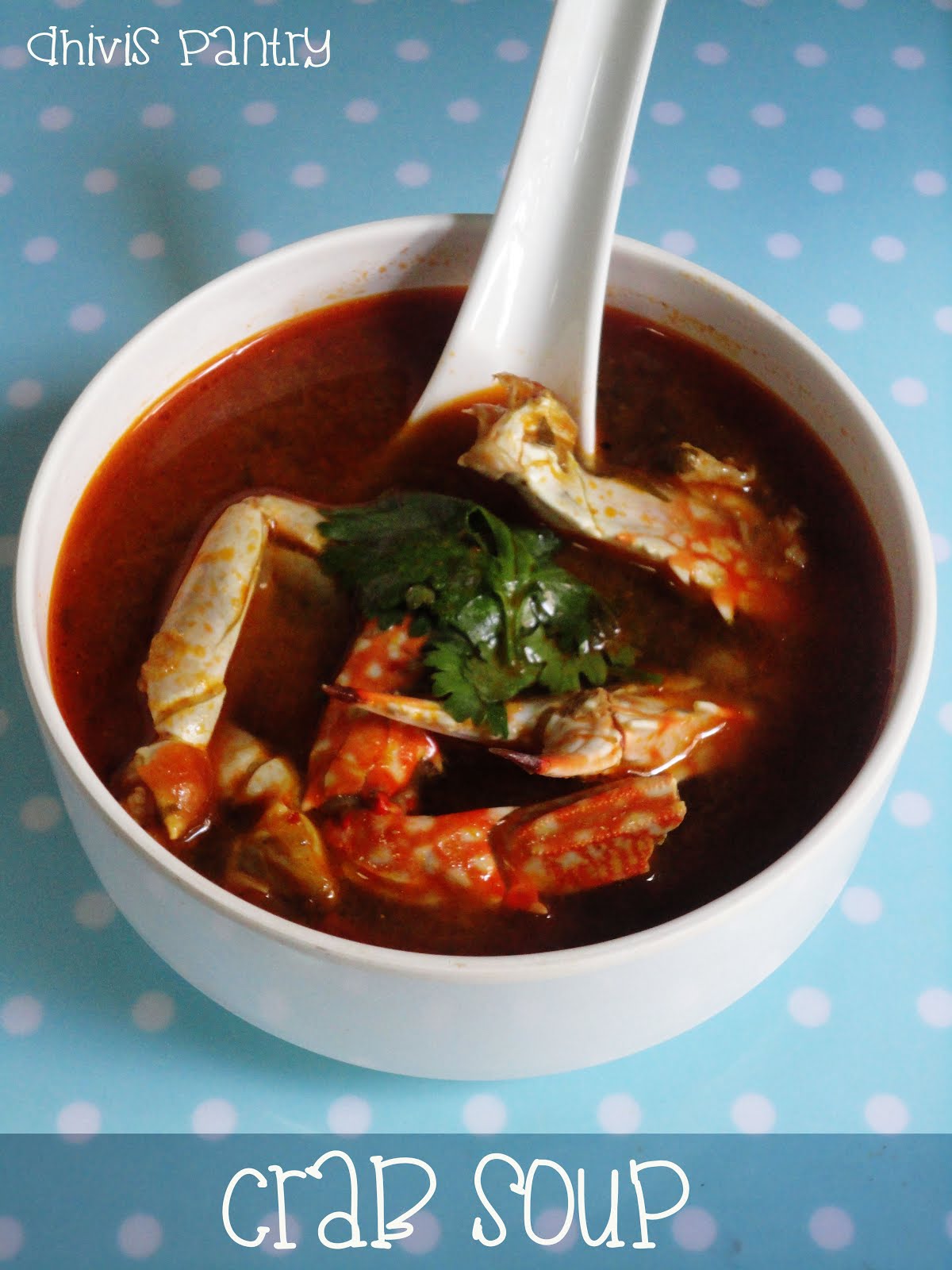 Come To Dhivi's Pantry Chettinadu Nandu Rasam Crab Soup