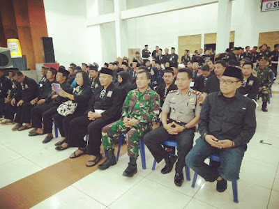 DANRAMIL KOTA HADIRI  MALAM SYURAN DAN PENGESAHAN WARGA BARU TAHUN 1440 H/2018 M