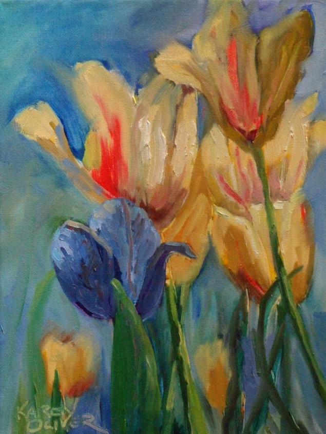 Karen Oliver's Painting Blog Tulip Festival Calgary Sketch Club