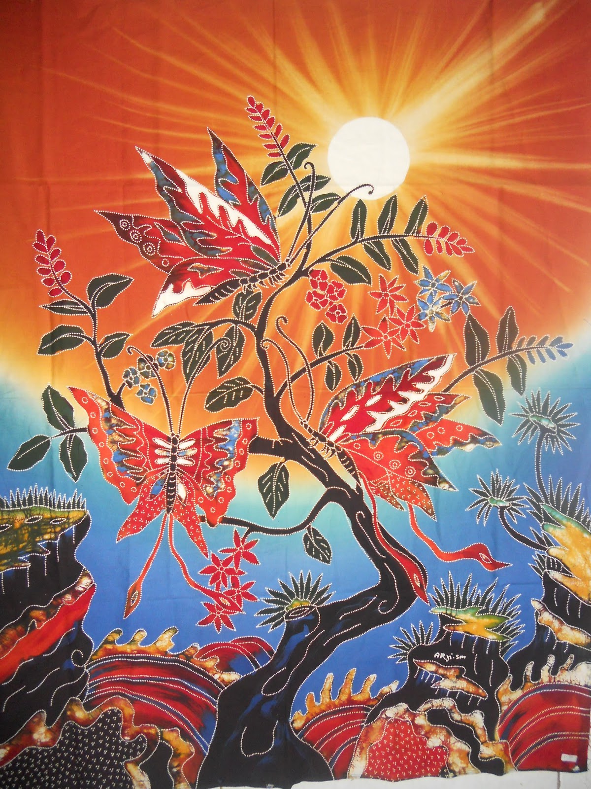  Batik  Painting Saint Noveni Gallery Batik  painting