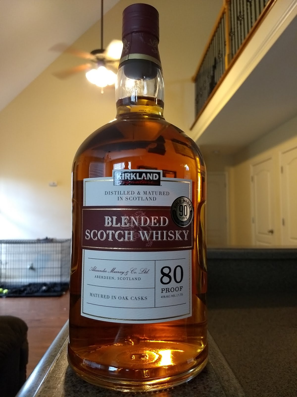Thirsty Thursday Eve Kirkland Signature Blended Scotch Whisky