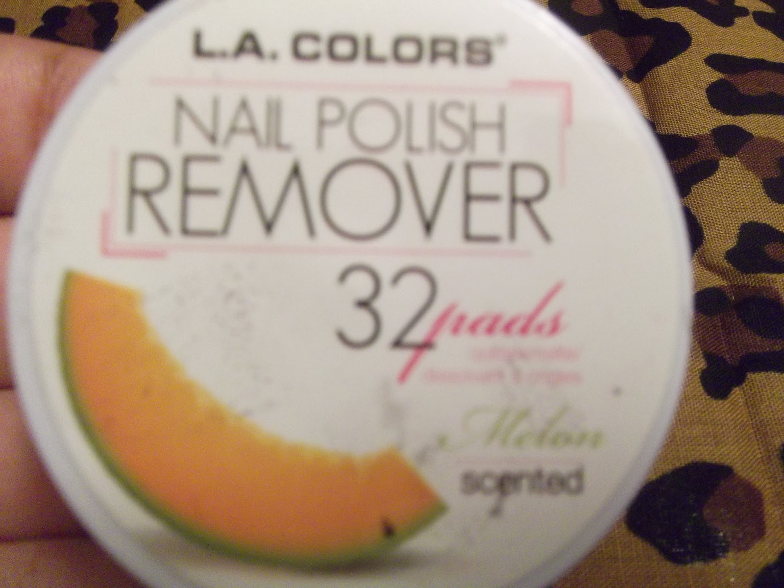 Nail Polish Addict LA Colors Scented Nail Polish Remover Pads