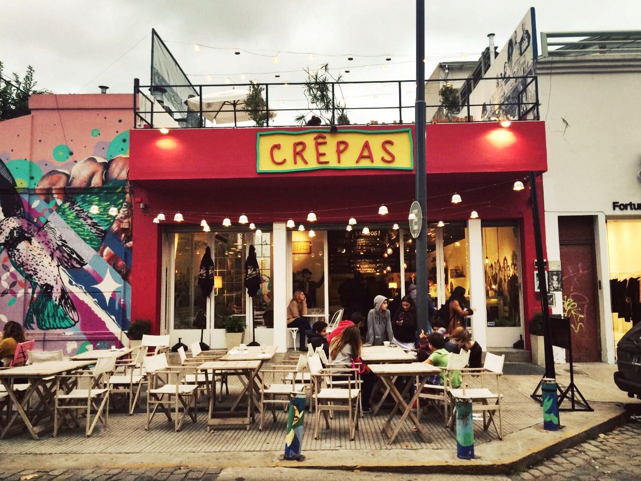 Crêpas hermoso lugar de crepes en Palermo Loving Buenos Aires