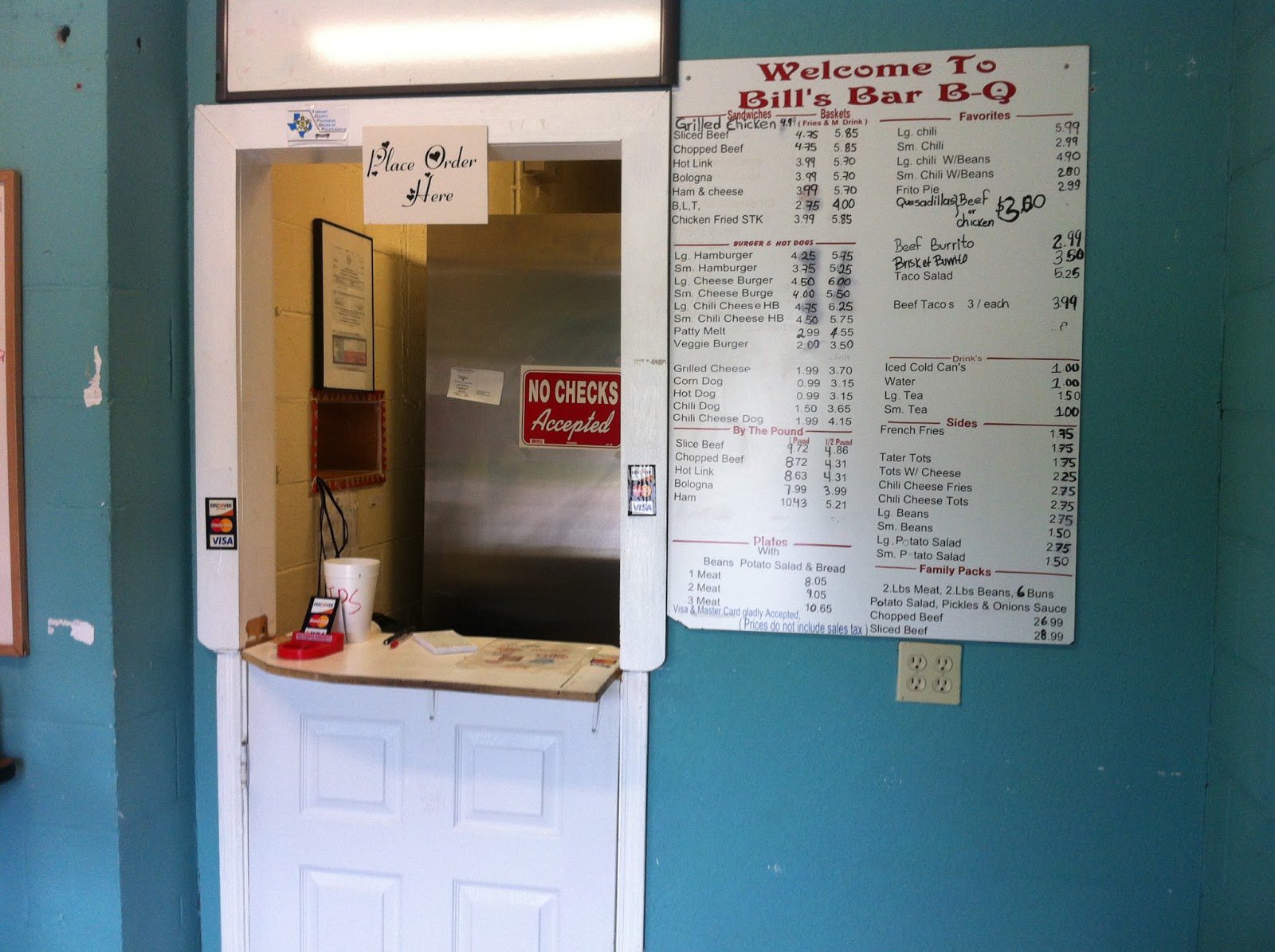 The Barbecue Fiend Bill's BarBQ (White Settlement, TX)