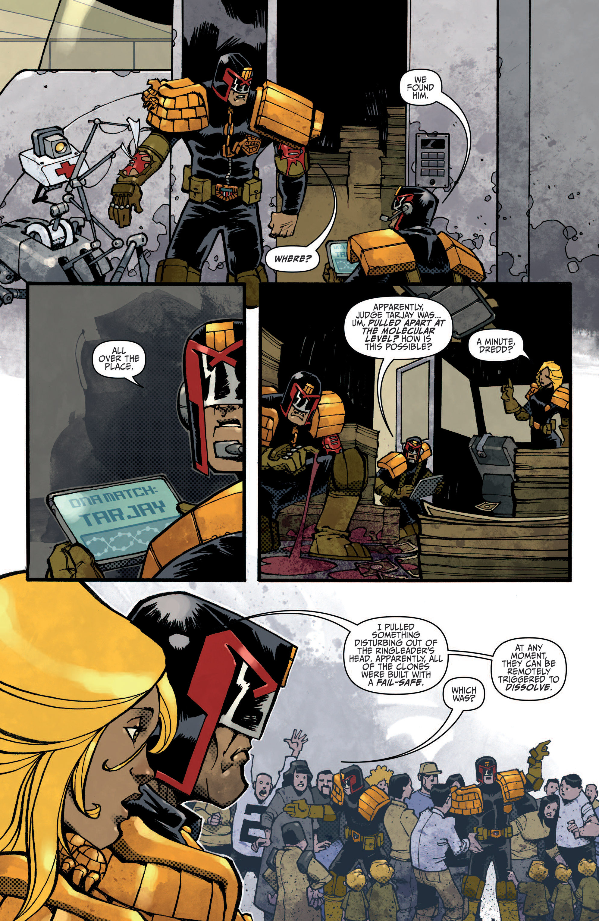 Read online Judge Dredd (2012) comic -  Issue # _TPB 1 - 97