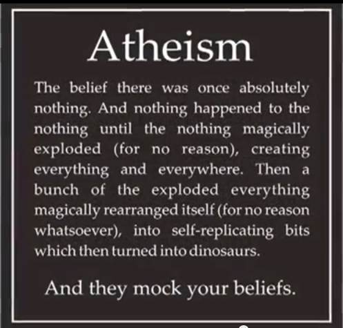Atheism- Really!